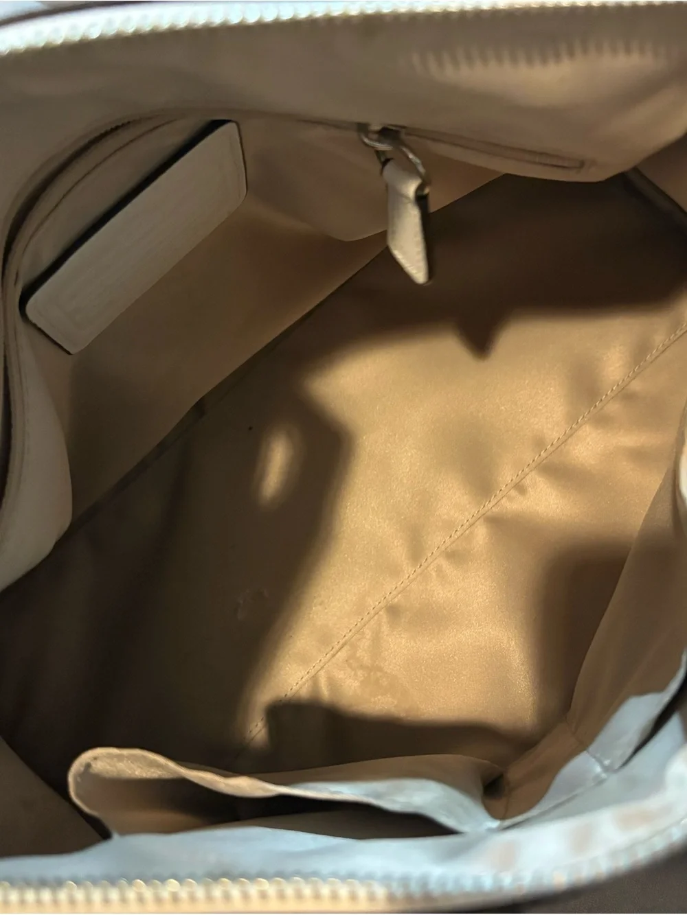 COACH White Leather bag